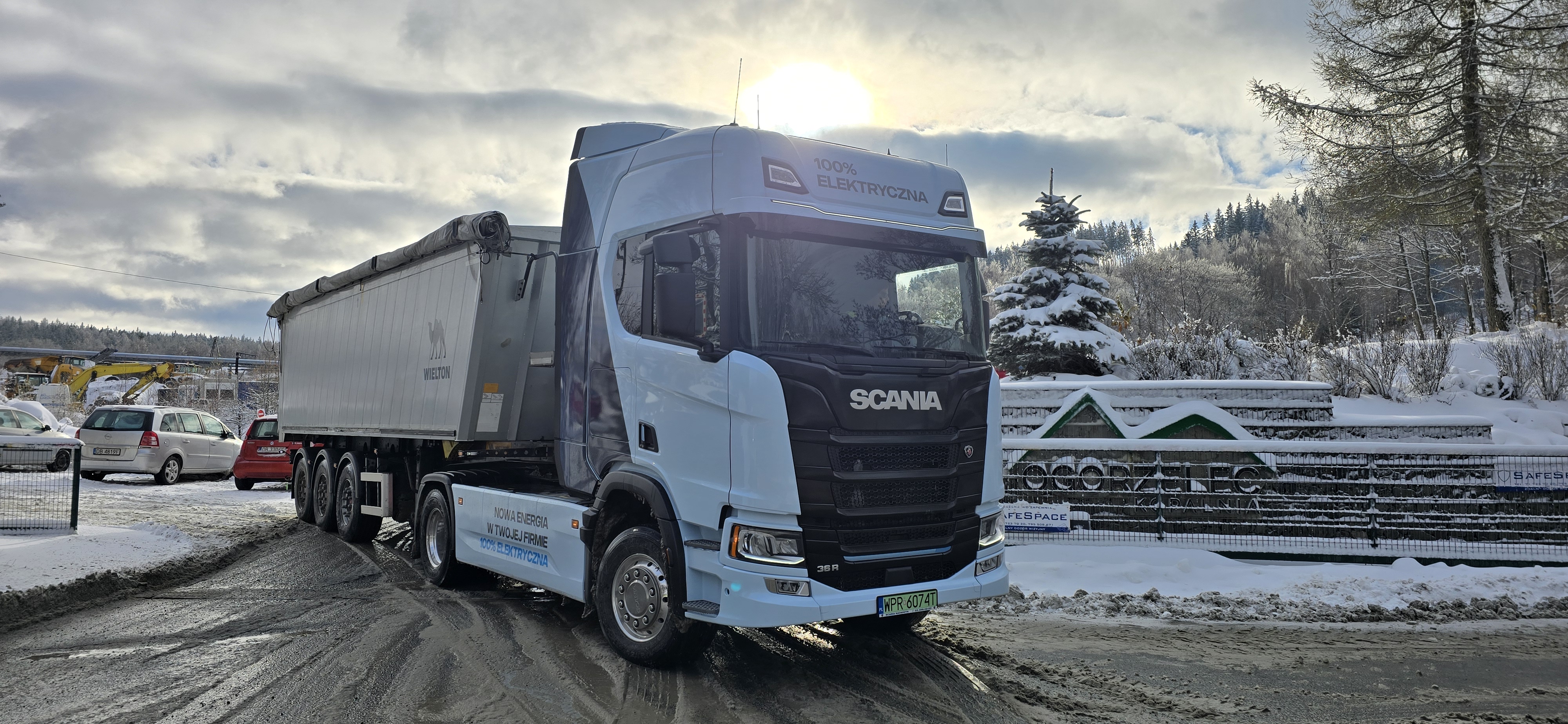 Elektryki na testach. Jak poradzą sobie w górskim terenie? Kopalnia Ogorzelec podjęła wyzwanie!