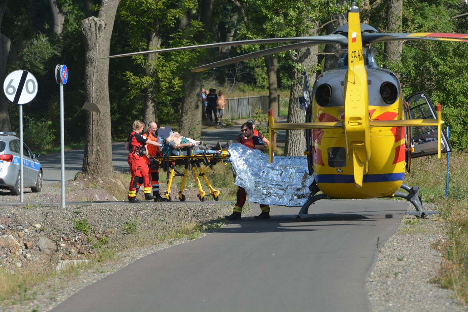 Poważny wypadek w zakładzie pracy