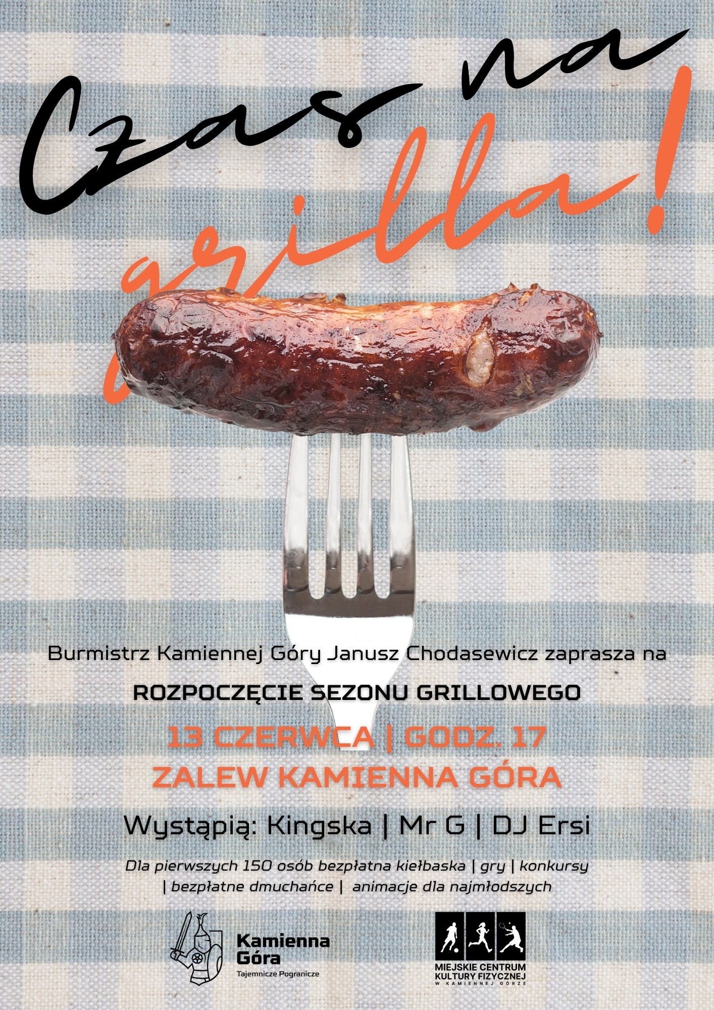 Start sezonu grillowego nad zalewem