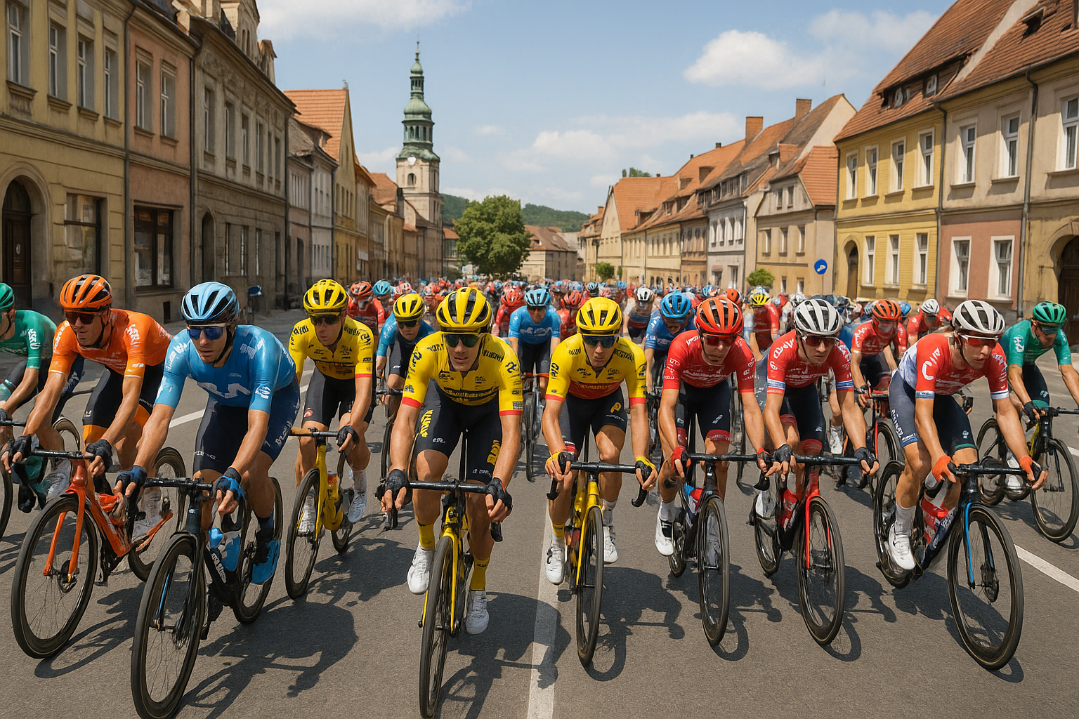 Tour de Pologne ponownie w Kamiennej Górze. Trwa nabór wolontariuszy do zabezpieczenia trasy