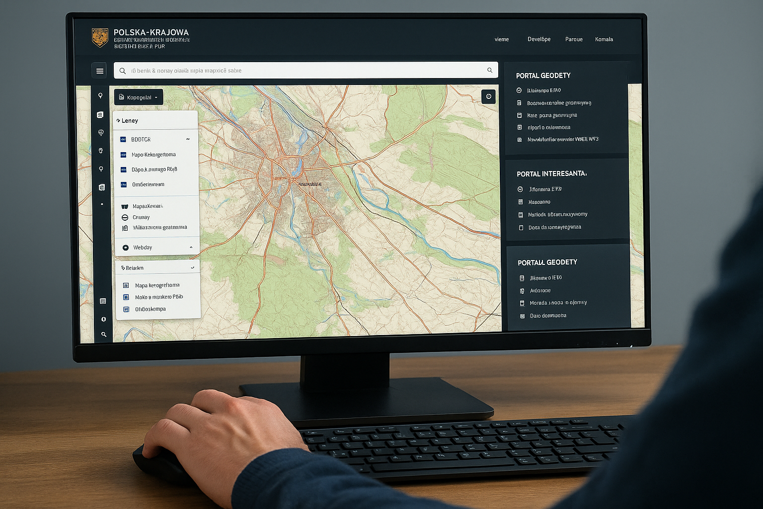 Powiat kamiennogórski w krajowej czołówce pod względem cyfryzacji geodezji