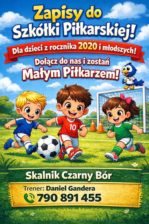 Skalnik Czarny Bór wznawia treningi maluszków