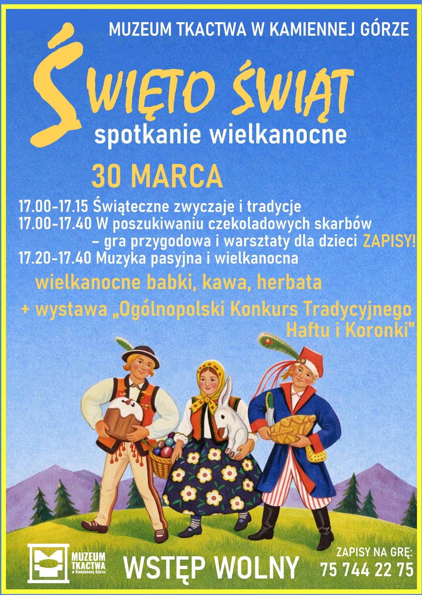Wielkanocne obyczaje w Muzeum Tkactwa. „Święto Świąt” już 30 marca