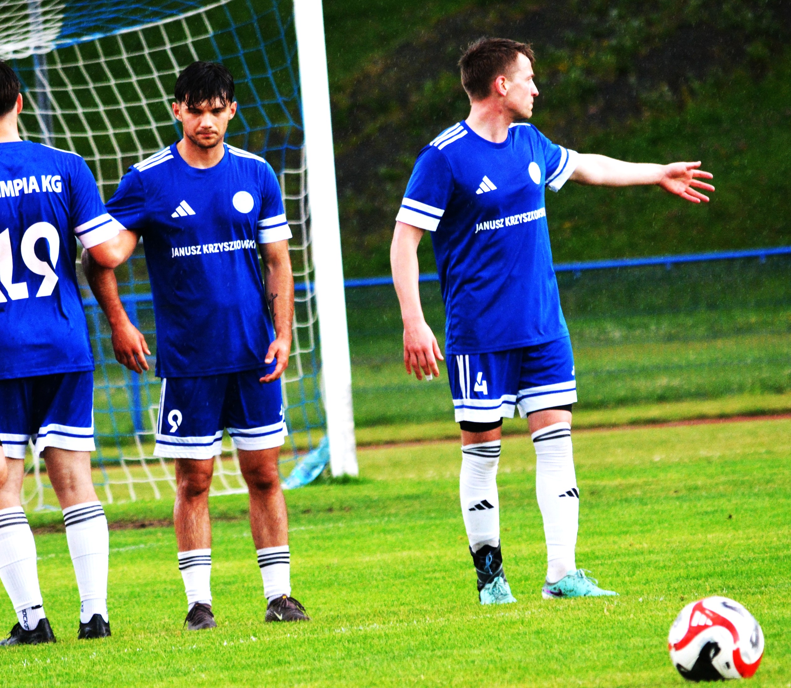 Pierwszy sparing Olimpii na plus