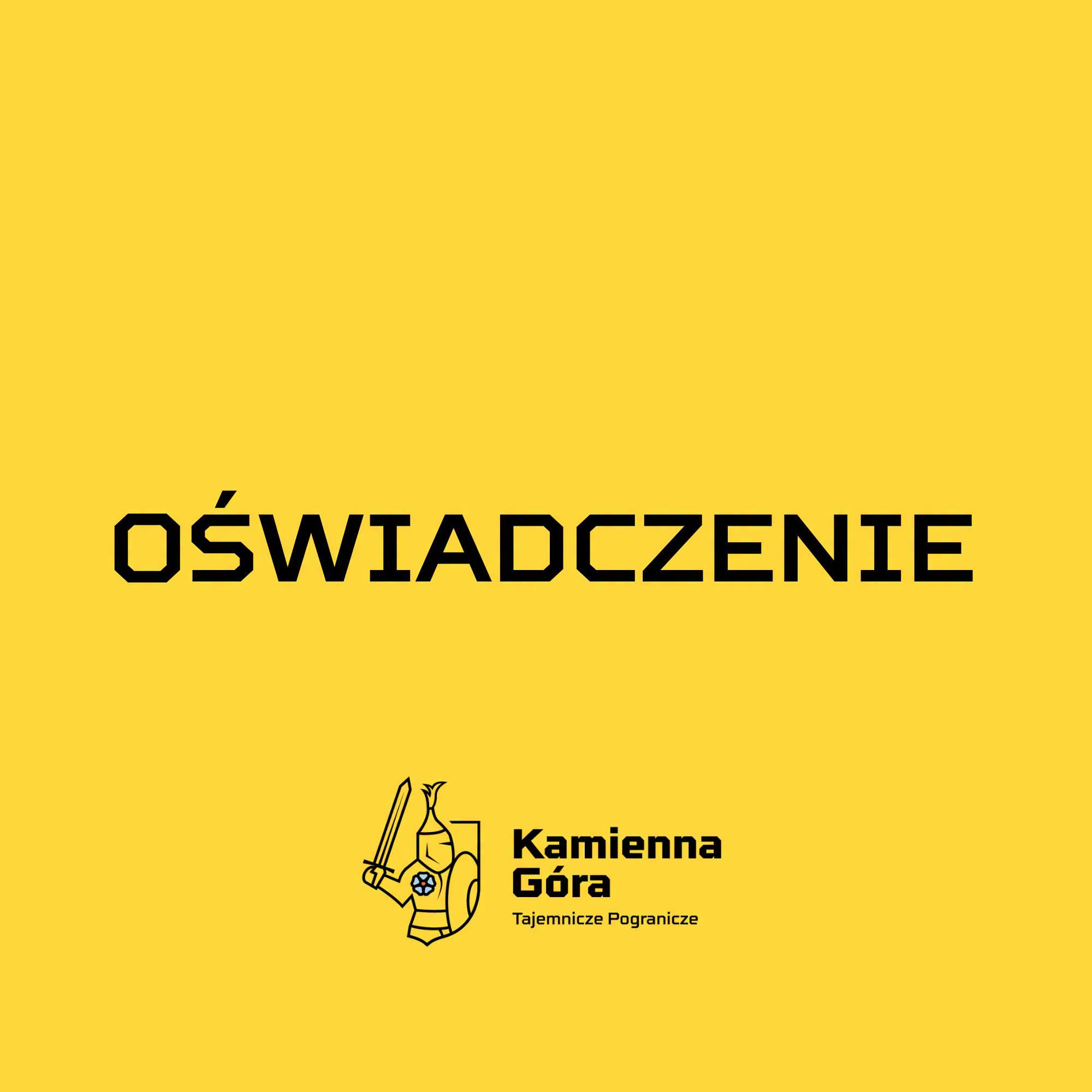 Oświadczenie organizatora Dni Kamiennej Góry