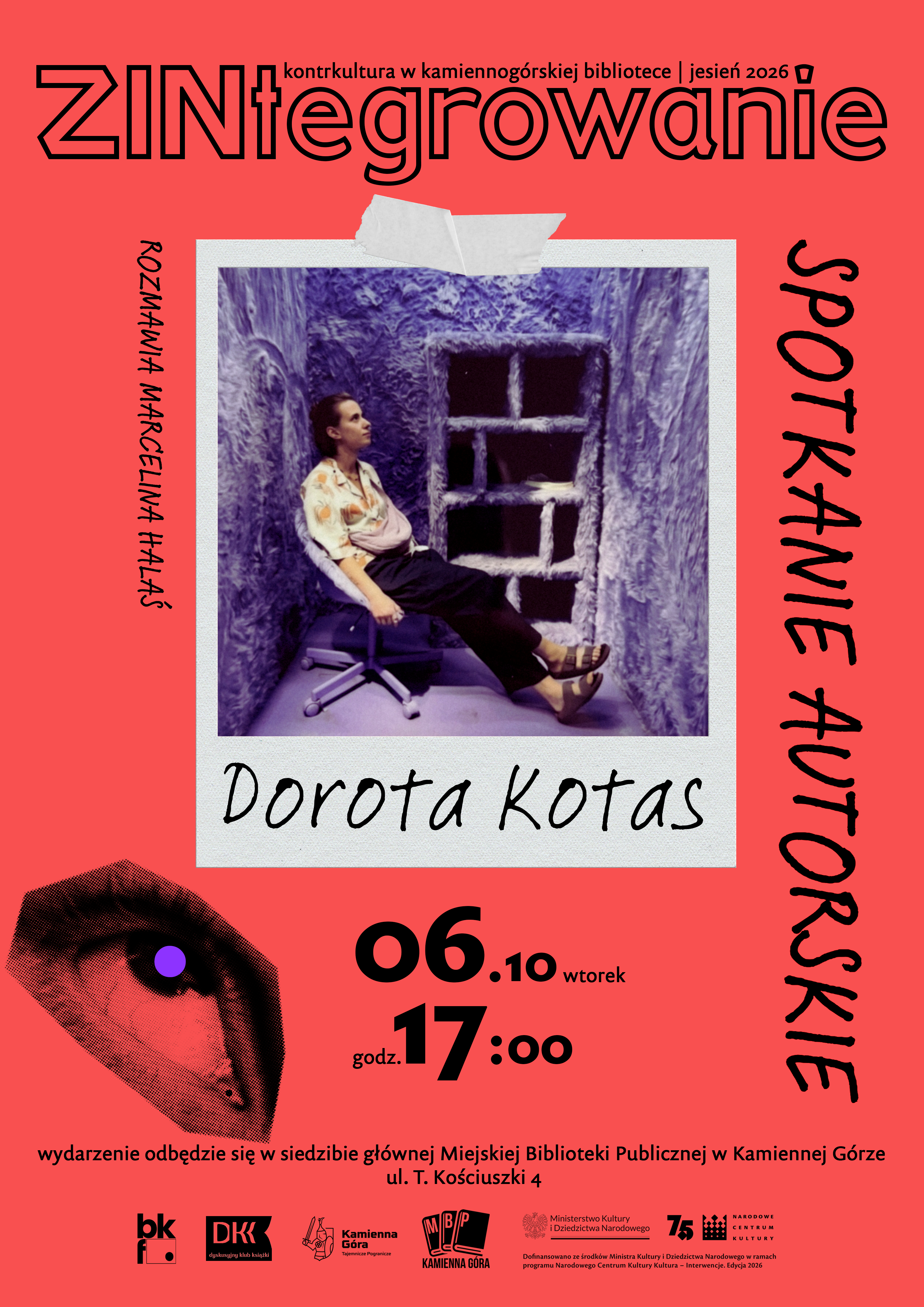 Dorota Kotas spotka się z czytelnikami w Kamiennej Górze