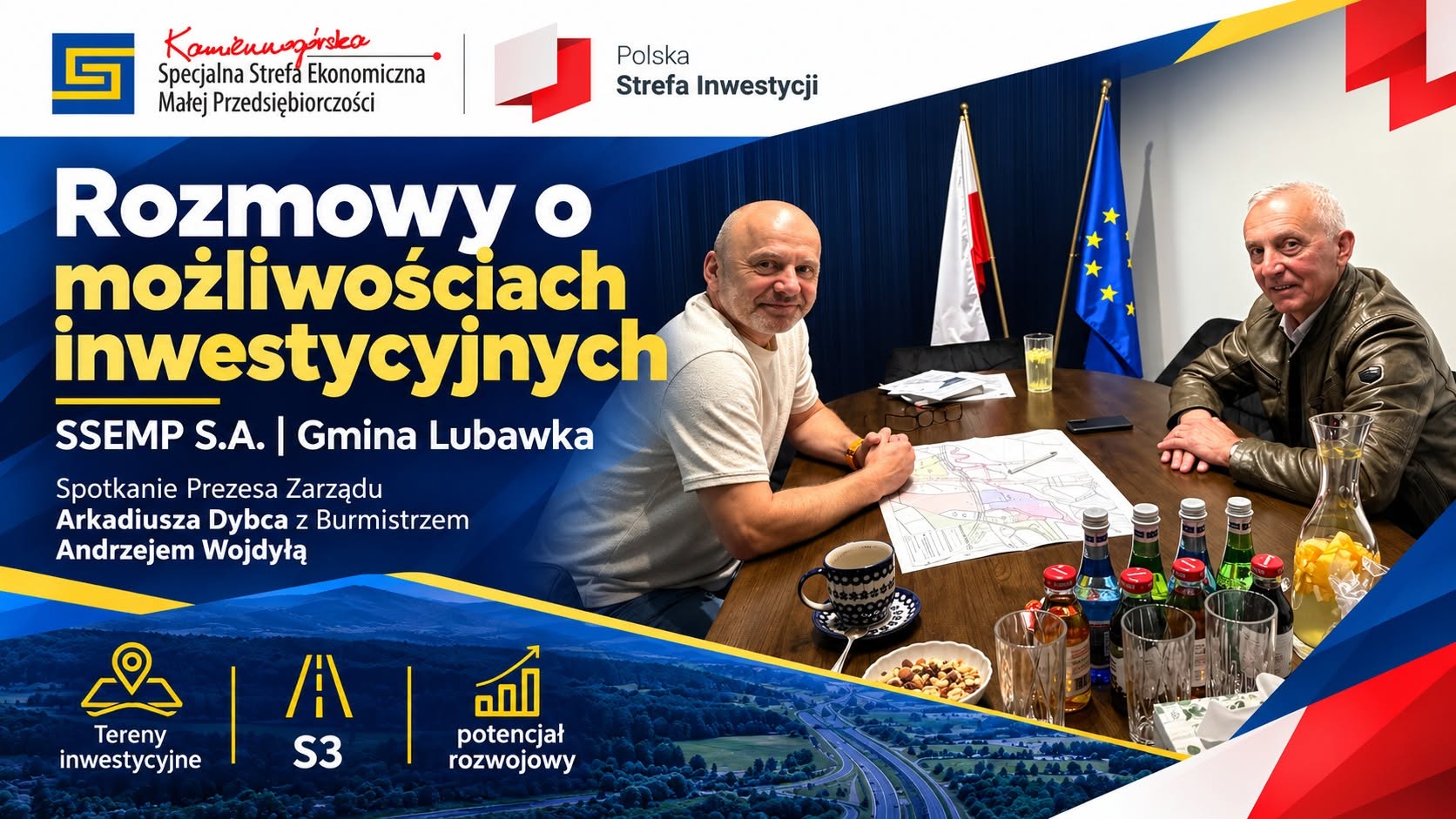Rozmowy o możliwościach inwestycyjnych w gminie Lubawka